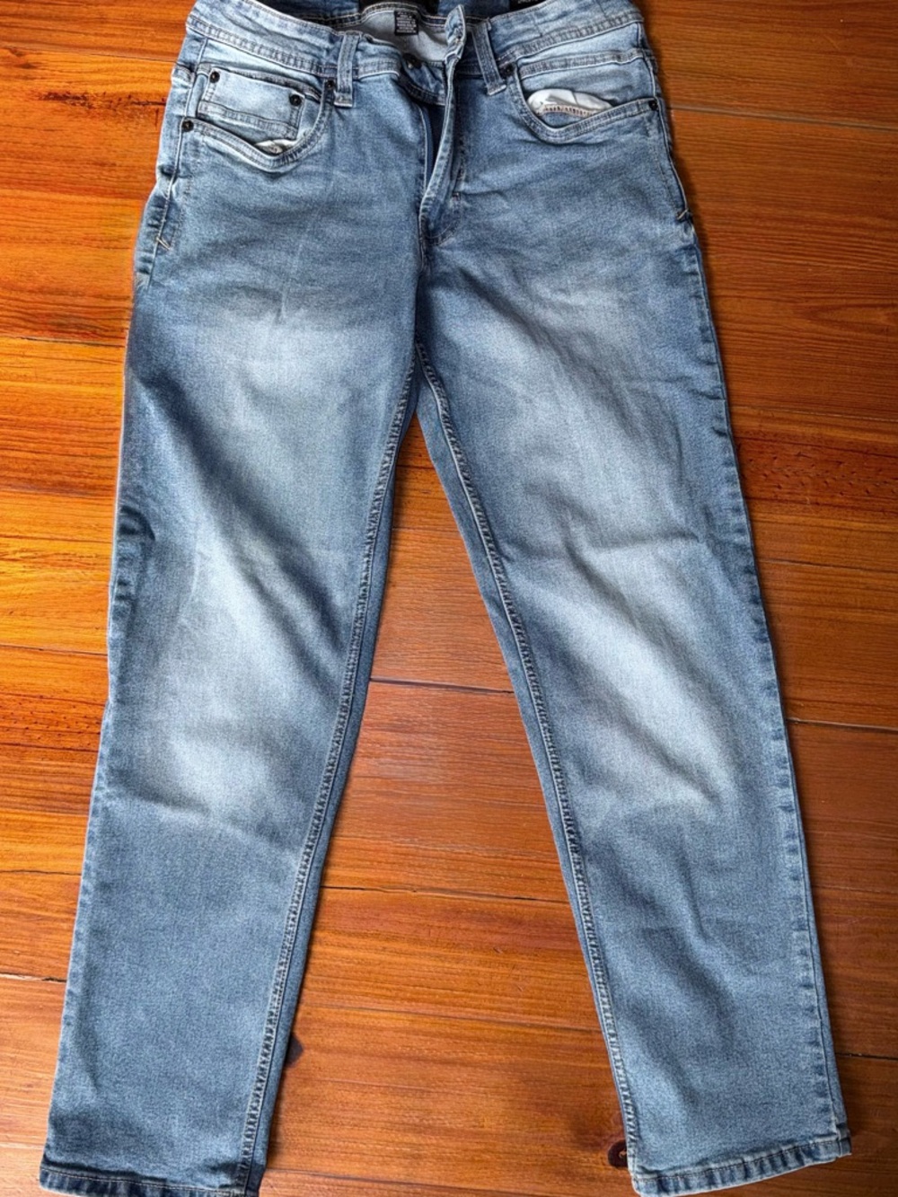 Kenneth Cole Slim Straight Light Blue Jeans